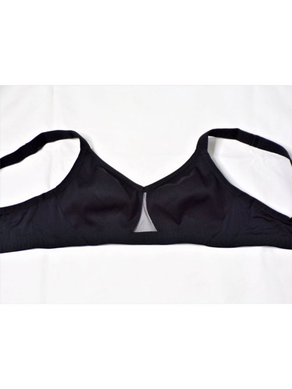 🆕NATORI Aria Full Fit Wireless Non-Padded Bra 34C Black #735275 - Picture 8 of 10